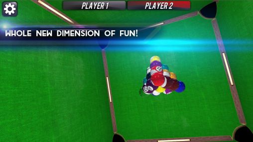 Gameplay of the Cue box: The real 3D pool for Android phone or tablet.