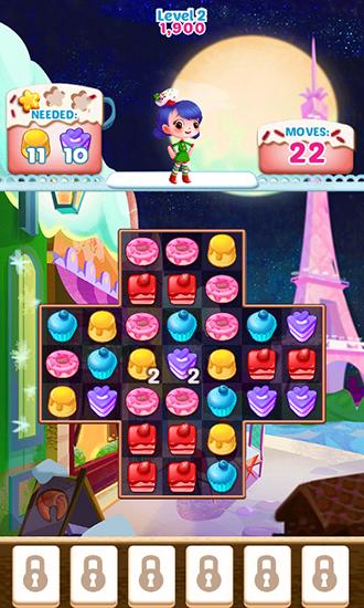 Cupcake mania: Christmas - Android game screenshots.