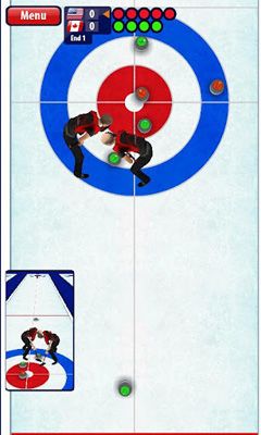 Curling 3D - Android game screenshots.