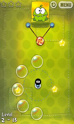 Cut the Rope - Android game screenshots.