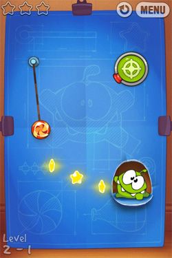 Cut the Rope: Experiments - Android game screenshots.