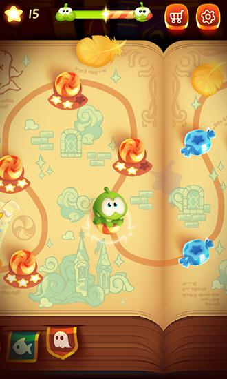 Cut the rope: Magic - Android game screenshots.