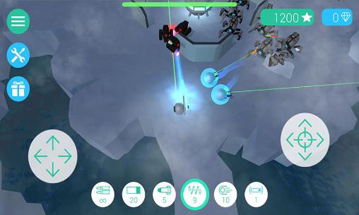 Cybersphere - Android game screenshots.