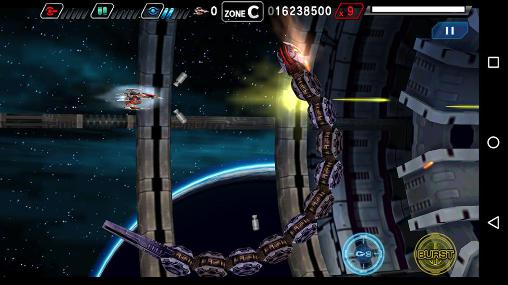 Dariusburst SP - Android game screenshots.
