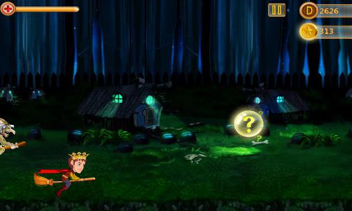 Dark night avenger: Magic ride - Android game screenshots.