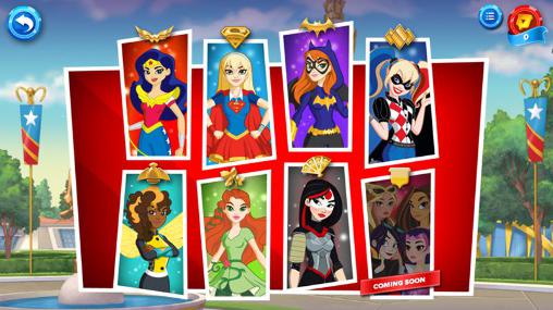 DC Superhero girls - Android game screenshots.