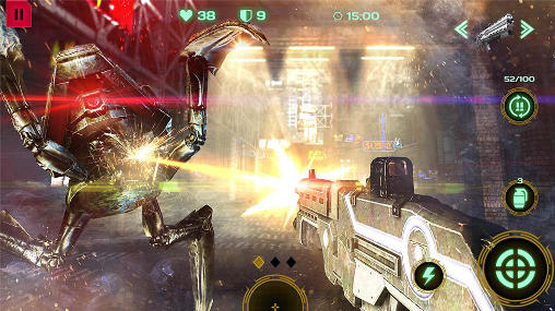 Dead Earth: Sci-Fi FPS shooter - Android game screenshots.