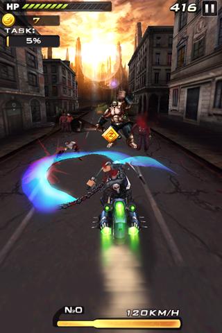 Death moto 2 - Android game screenshots.