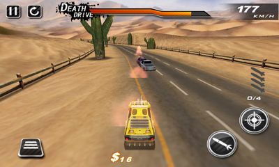 Gameplay of the DeathDrive for Android phone or tablet.