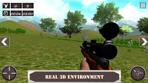 Deer hunting challenge 3D - Android game screenshots.