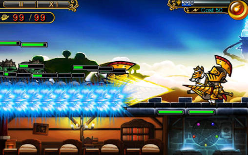 Defender of Diosa - Android game screenshots.