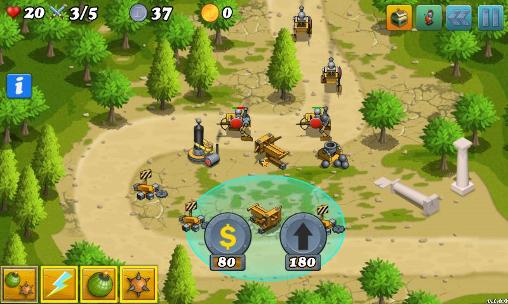Defense of Greece - Android game screenshots.