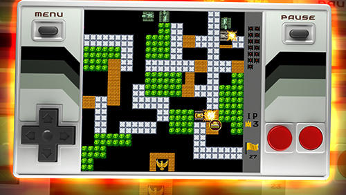 Dendy tanks - Android game screenshots.