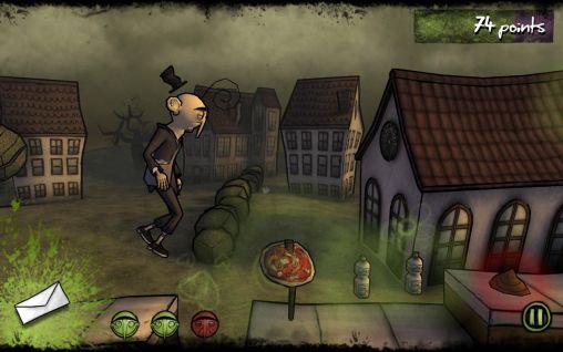 Depri-Horst: the miserable mailman - Android game screenshots.