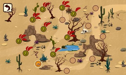 Gameplay of the Desert hunter: Crazy safari for Android phone or tablet.