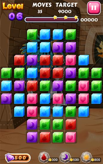 Diamond hunter - Android game screenshots.