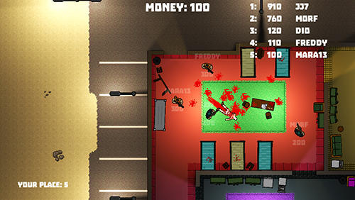 Gameplay of the Die.io for Android phone or tablet.