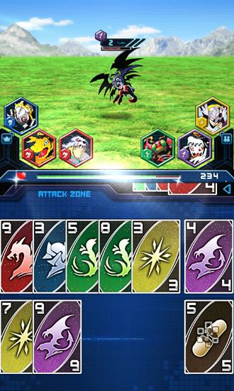 Digimon heroes! - Android game screenshots.