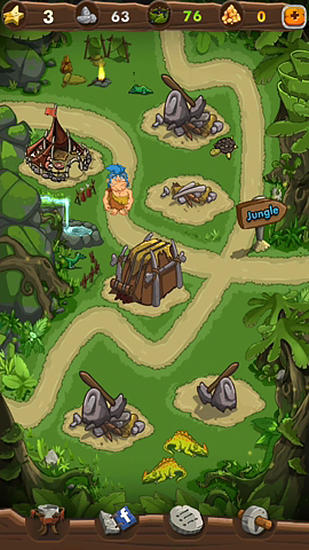 Dino Jack - Android game screenshots.