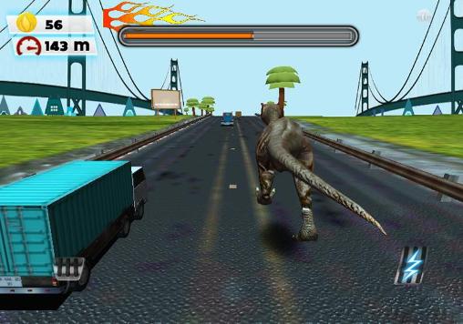 Dinosaur run - Android game screenshots.