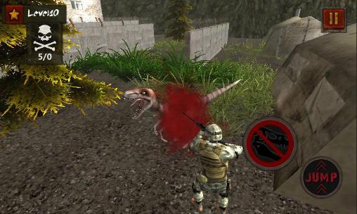 Dinosaur war: Assassin 3D - Android game screenshots.