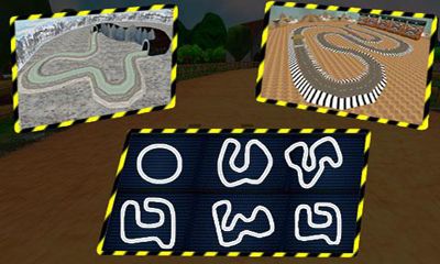 Gameplay of the Dirt Karting for Android phone or tablet.