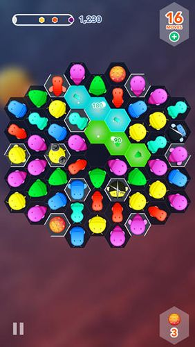 Disco bees - Android game screenshots.