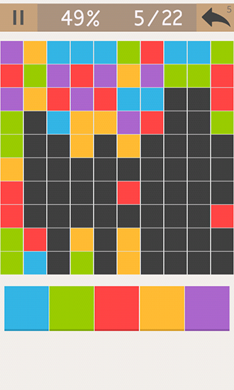 Discolor: Addictive puzzle - Android game screenshots.