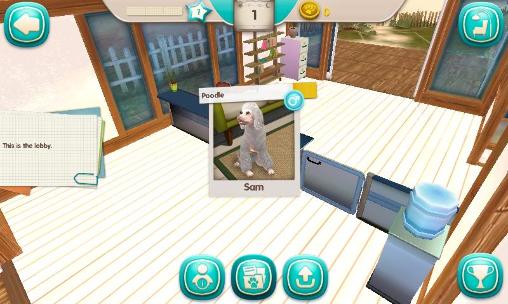 Dog hotel: My boarding kennel - Android game screenshots.