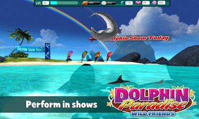 Dolphin paradise. Wild friends - Android game screenshots.
