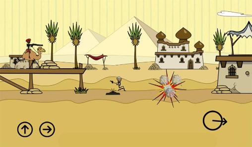 Gameplay of the Doodle army: Boot camp for Android phone or tablet.
