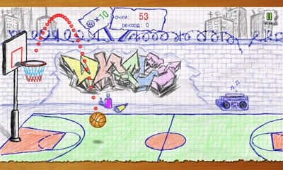 Doodle Basketball - Android game screenshots.