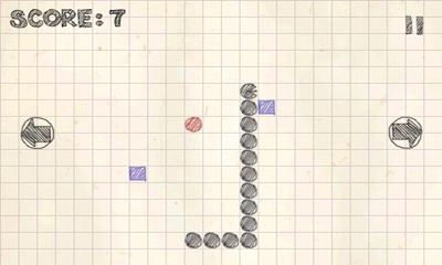 Doodle Snake - Android game screenshots.