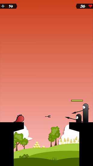 Dot heroes: Woop woop ninja HD - Android game screenshots.