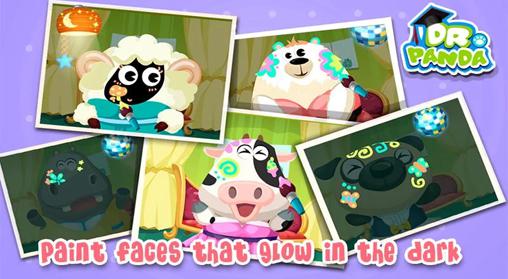 Dr. Panda: Beauty salon - Android game screenshots.