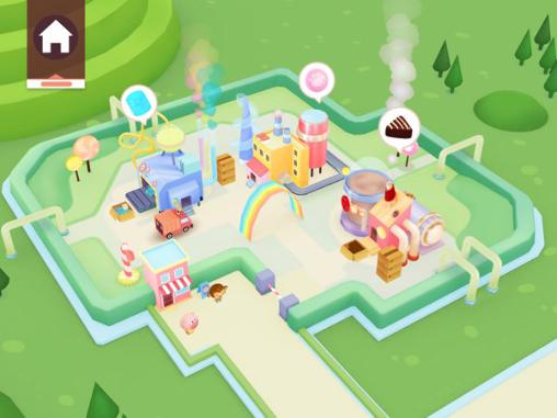 Dr. Panda: Candy factory - Android game screenshots.