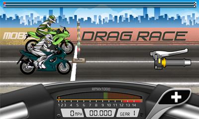 Gameplay of the Drag Racing. Bike Edition for Android phone or tablet.