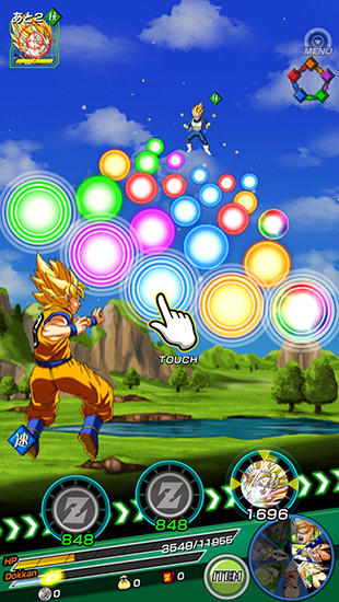 Dragon ball Z: Dokkan battle - Android game screenshots.