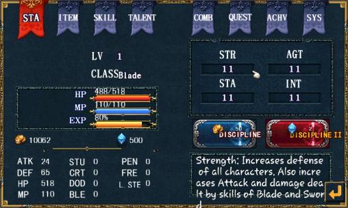 Dragon battles - Android game screenshots.