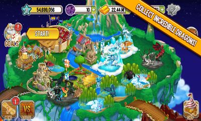 Gameplay of the Dragon City for Android phone or tablet.