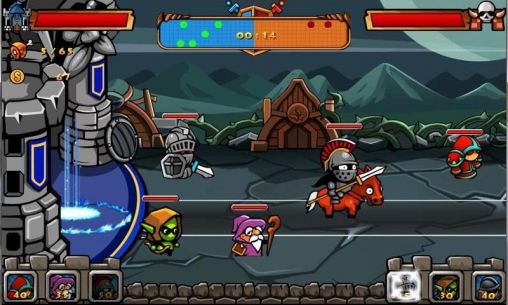 Gameplay of the Dragon kingdom for Android phone or tablet.