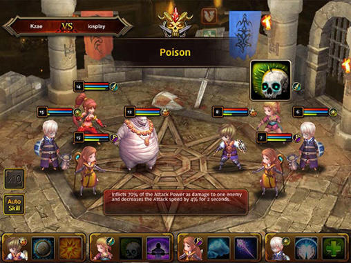 Dragon knights - Android game screenshots.