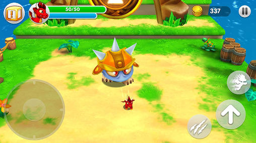 ﻿Dragon land - Android game screenshots.