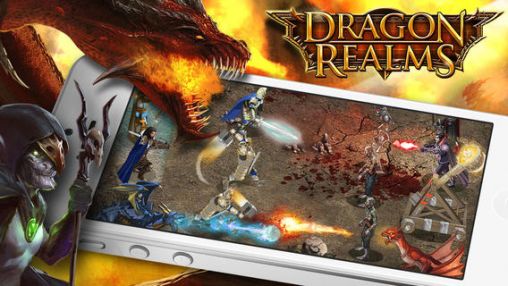 Dragon realms - Android game screenshots.