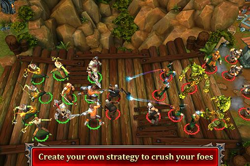 Dragon warlords - Android game screenshots.