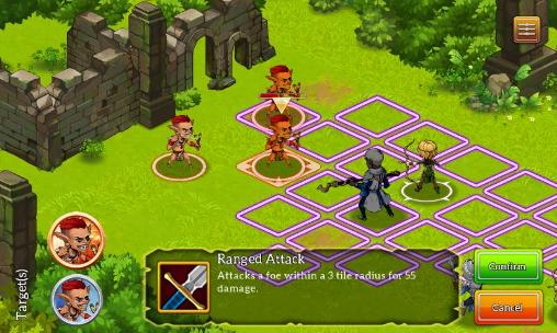 Dragonfall: Tactics - Android game screenshots.