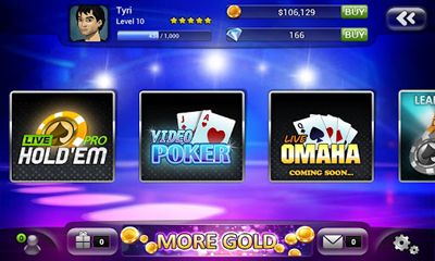Gameplay of the Dragonplay Poker for Android phone or tablet.