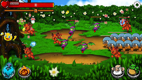 Dreams defender - Android game screenshots.