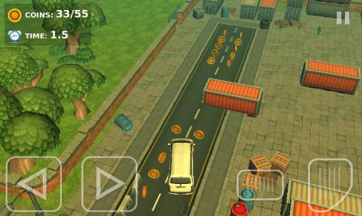 Drive and collect - Android game screenshots.