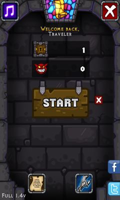 Gameplay of the Dungelot for Android phone or tablet.